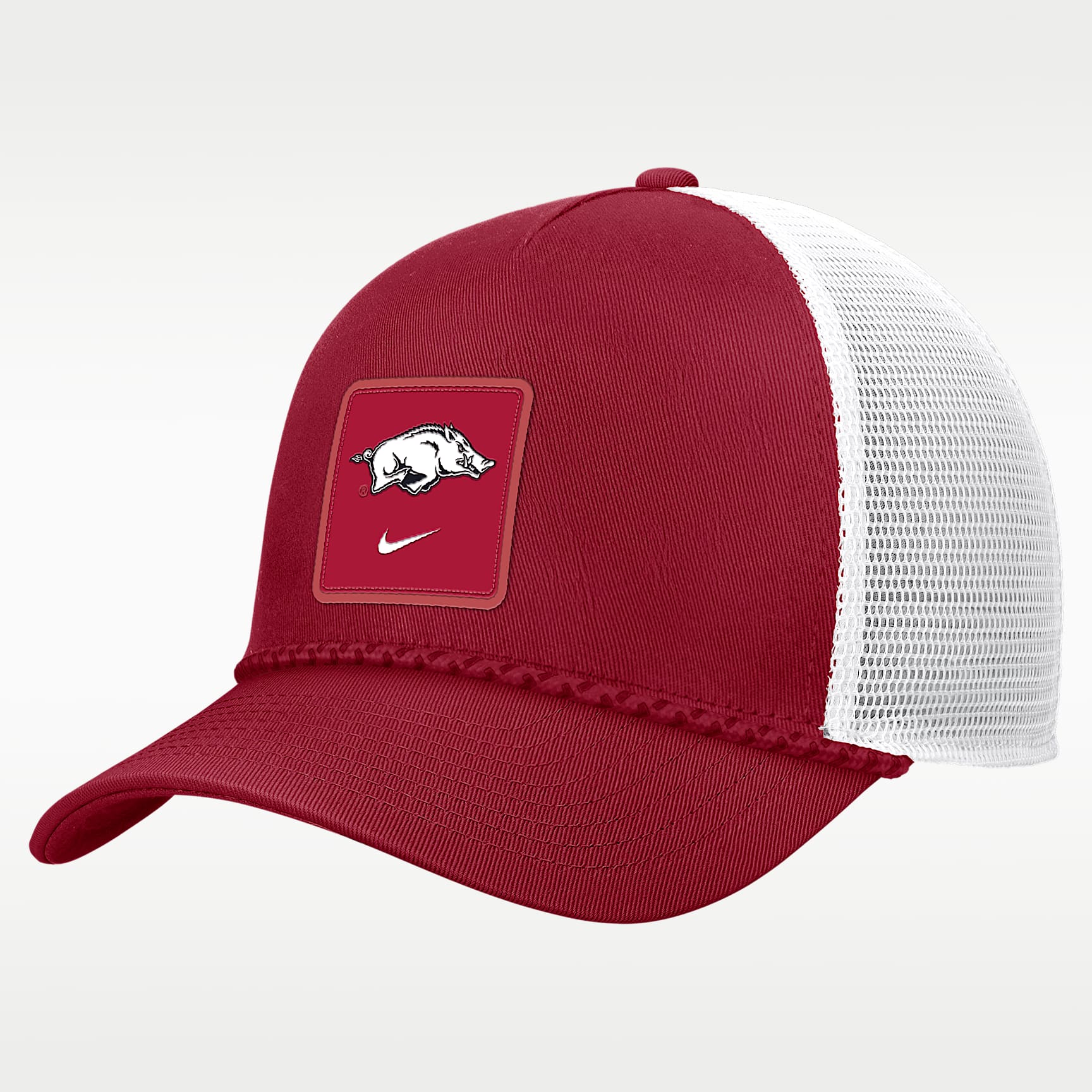 Arkansas Sideline Rope Men's Nike College Trucker Adjustable Hat